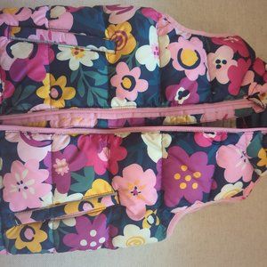 Like new! Hanna Andersson Floral Down Vest (size 4)